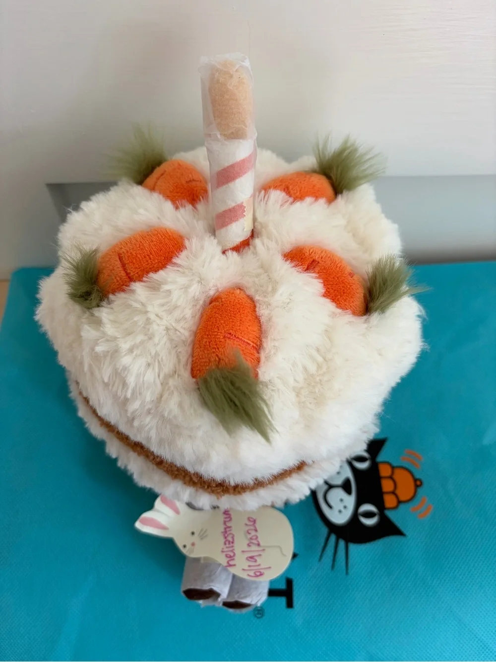 BNWT Jellycat Amusables Carrot Cake (OS)